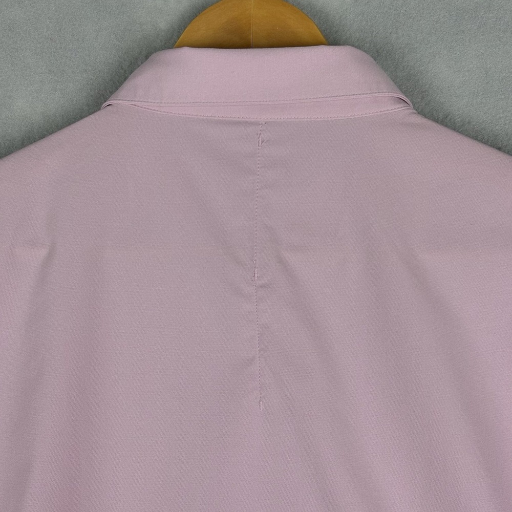 Lululemon Airing Easy Shirt Men’s Large Pink Long Sleeve Casual Preppy Stretch - Picture 6 of 9